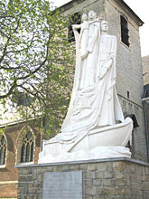 Jan Hammenecker van Herman De Cuyper op de kerkberm.